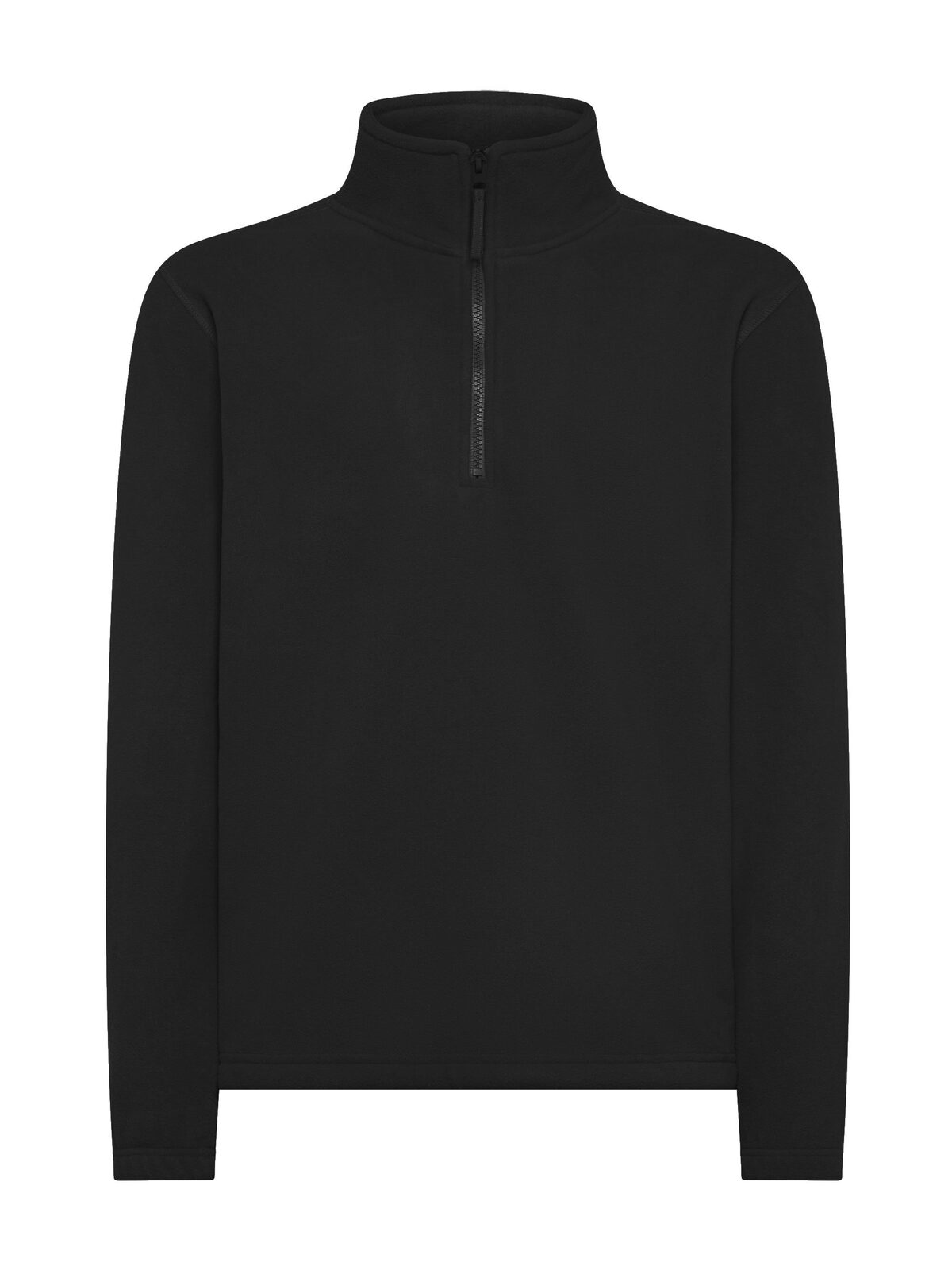 polaire demi-zip - BK - Noir