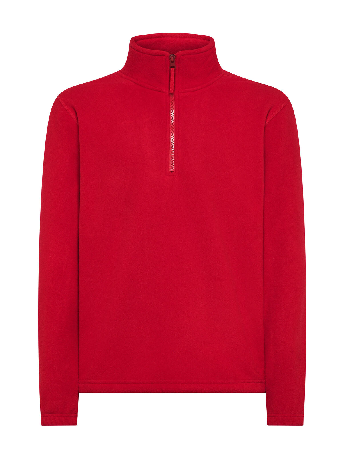 polaire demi-zip - RD - Rouge