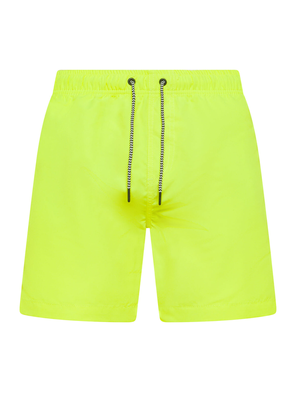 Shorts de plage recyclés - YEFL - Fluo Jaune
