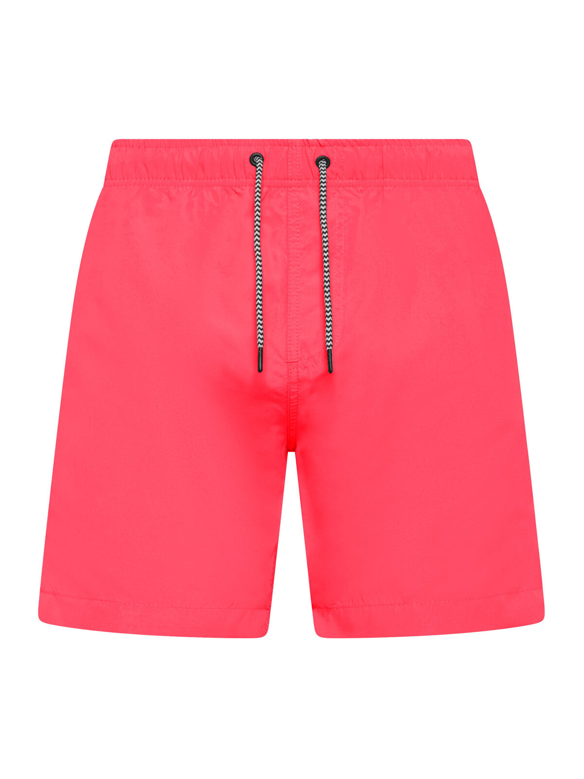 Shorts de plage recyclés - COFL - Fluor Corail