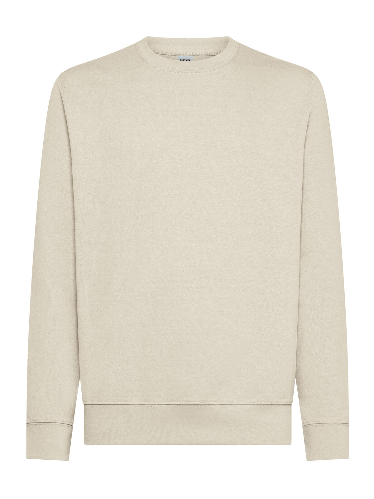 Pull col rond en éponge pour homme - OW - BLANC CASSÉ