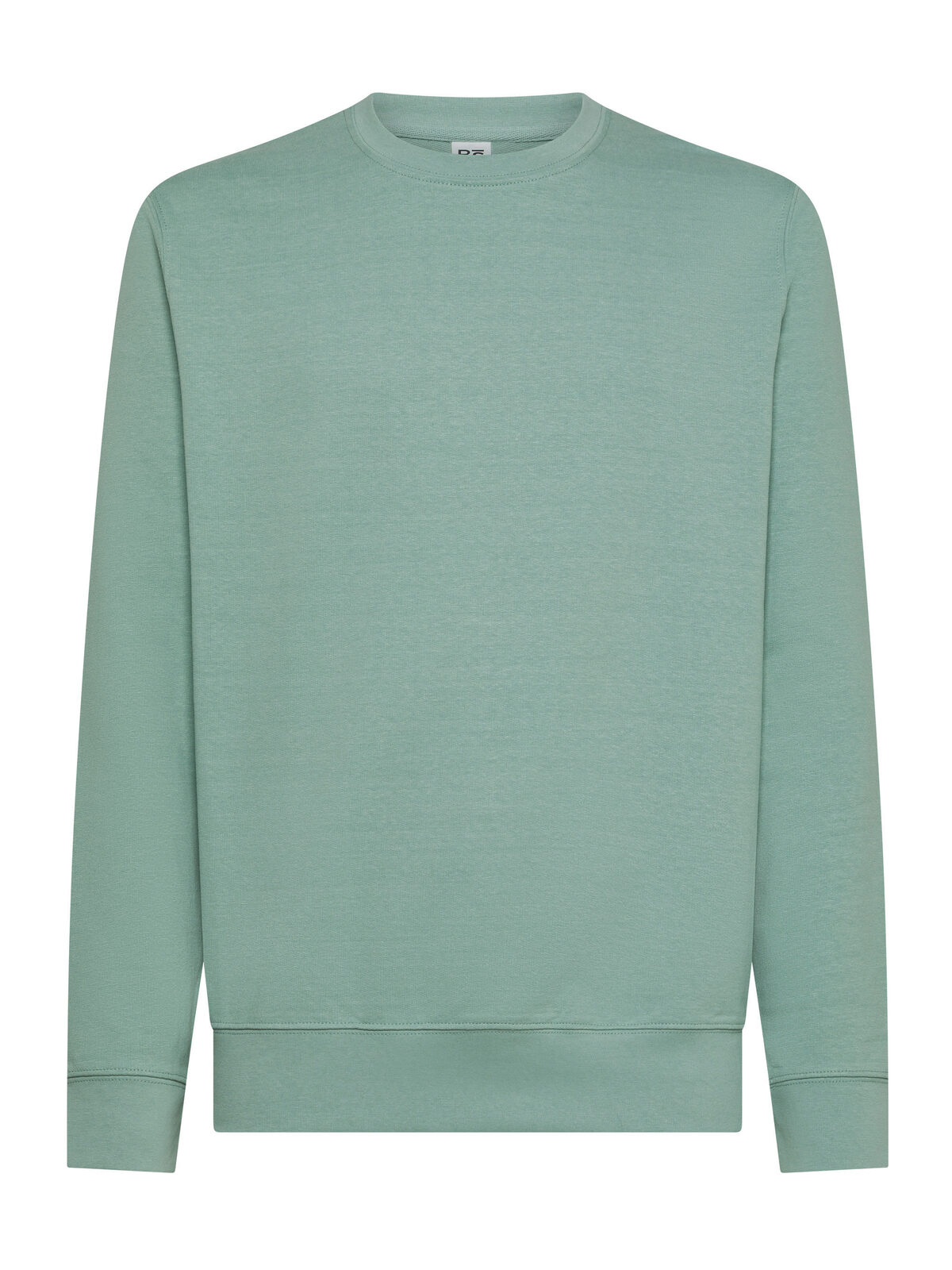 Pull col rond en éponge pour homme - sage