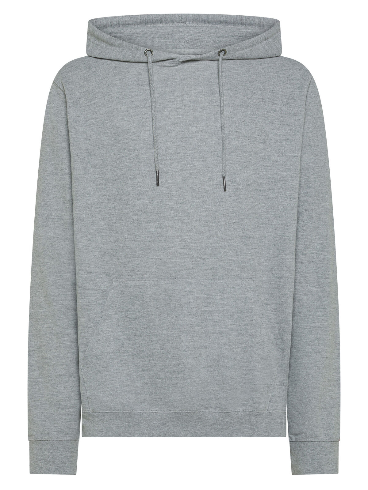 Sweat à capuche en éponge pour homme - GY - Bruyère grise