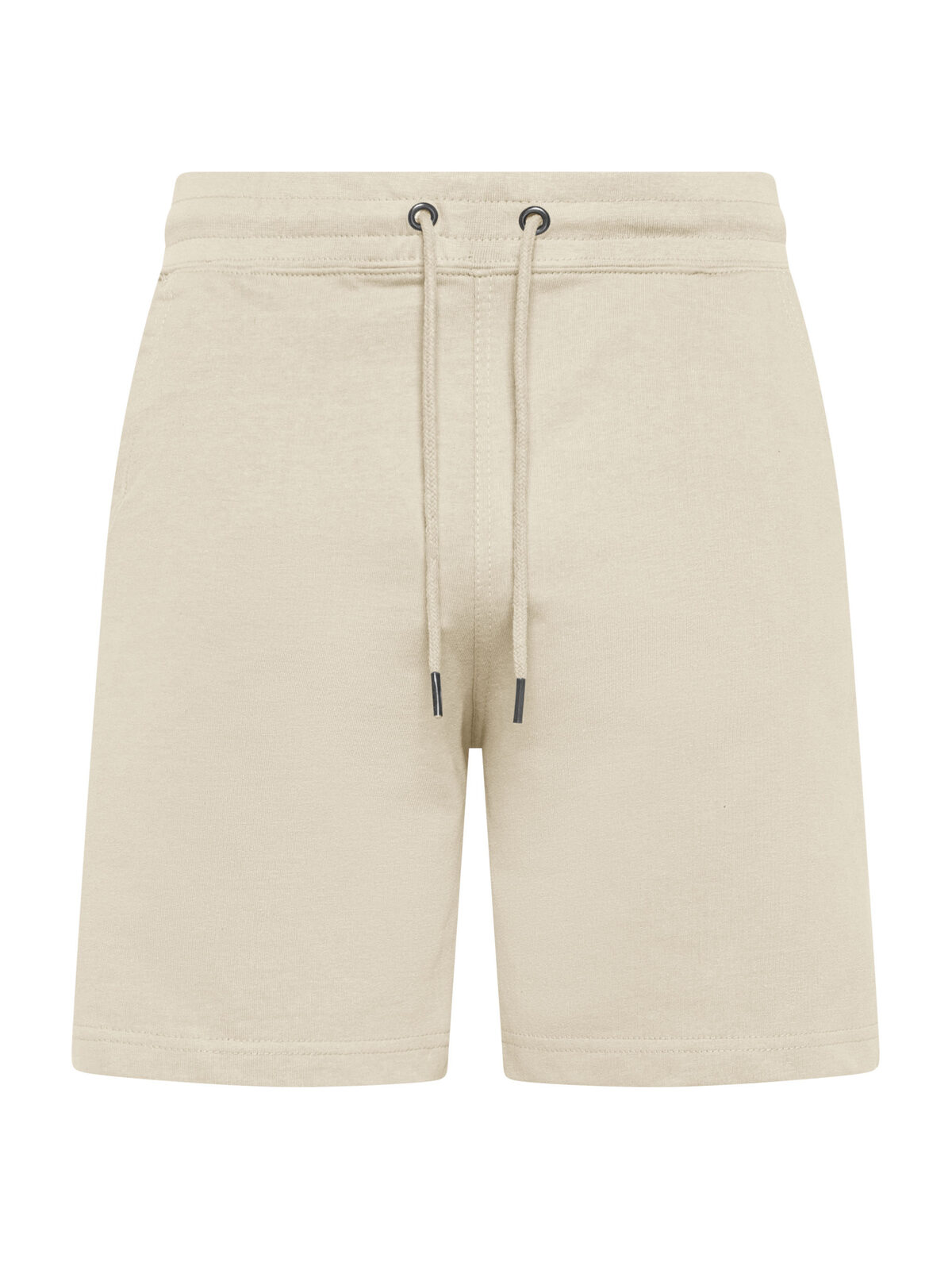 Pantalon de jogging court en tissu éponge pour homme - OW - BLANC CASSÉ