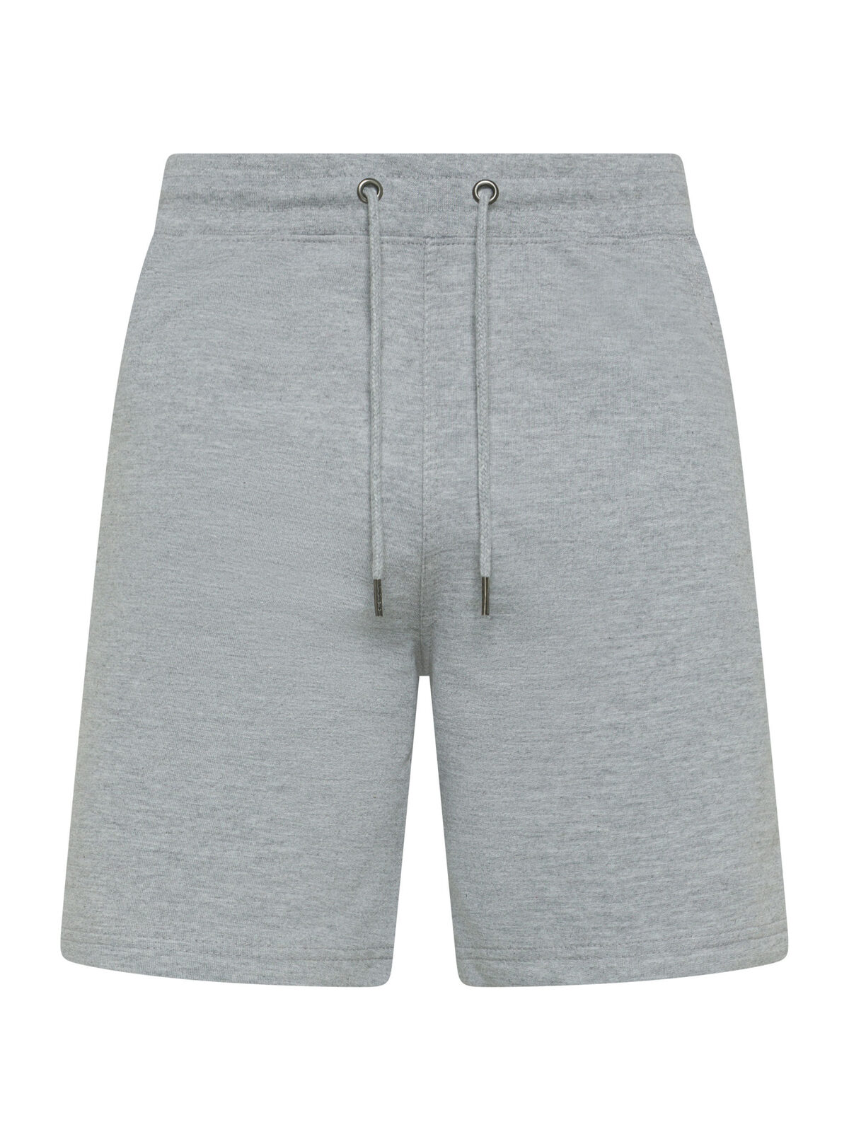 Pantalon de jogging court en tissu éponge pour homme - bruyère grise