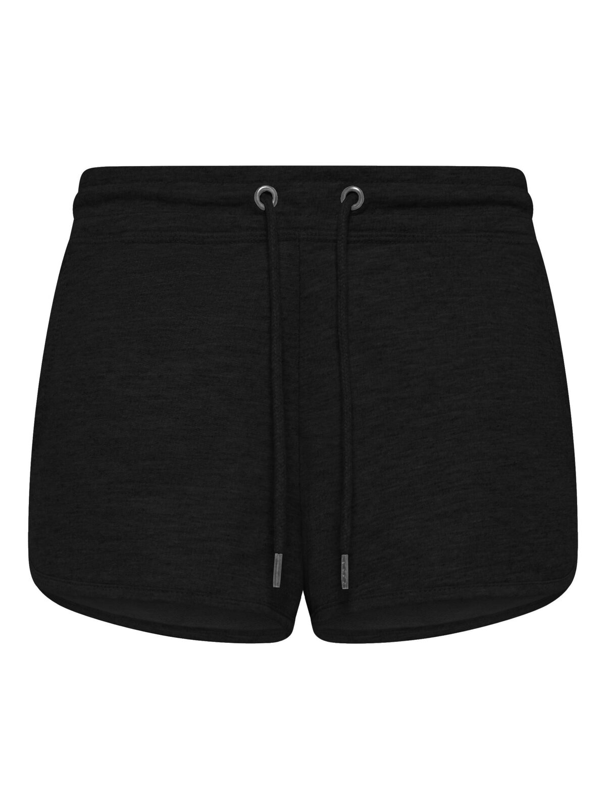Pantalon de jogging court en tissu éponge pour femme - BK - Noir