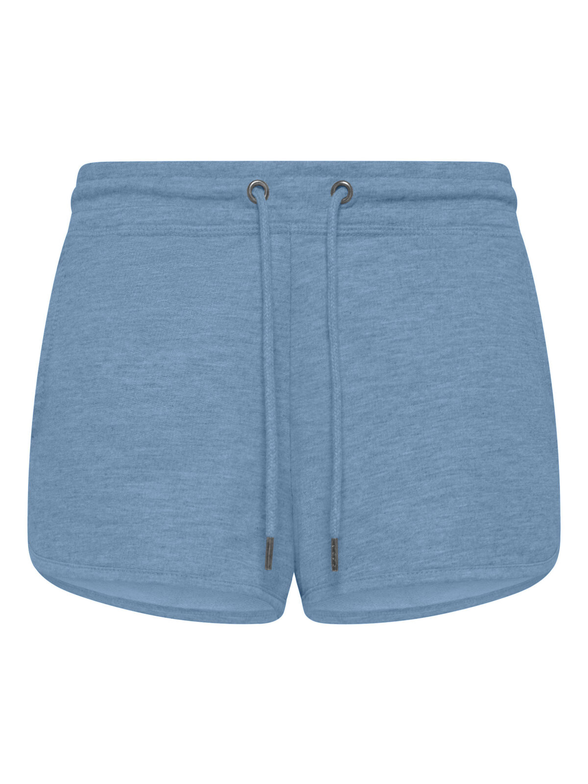 Pantalon de jogging court en tissu éponge pour femme - MB - Bleu Minéral