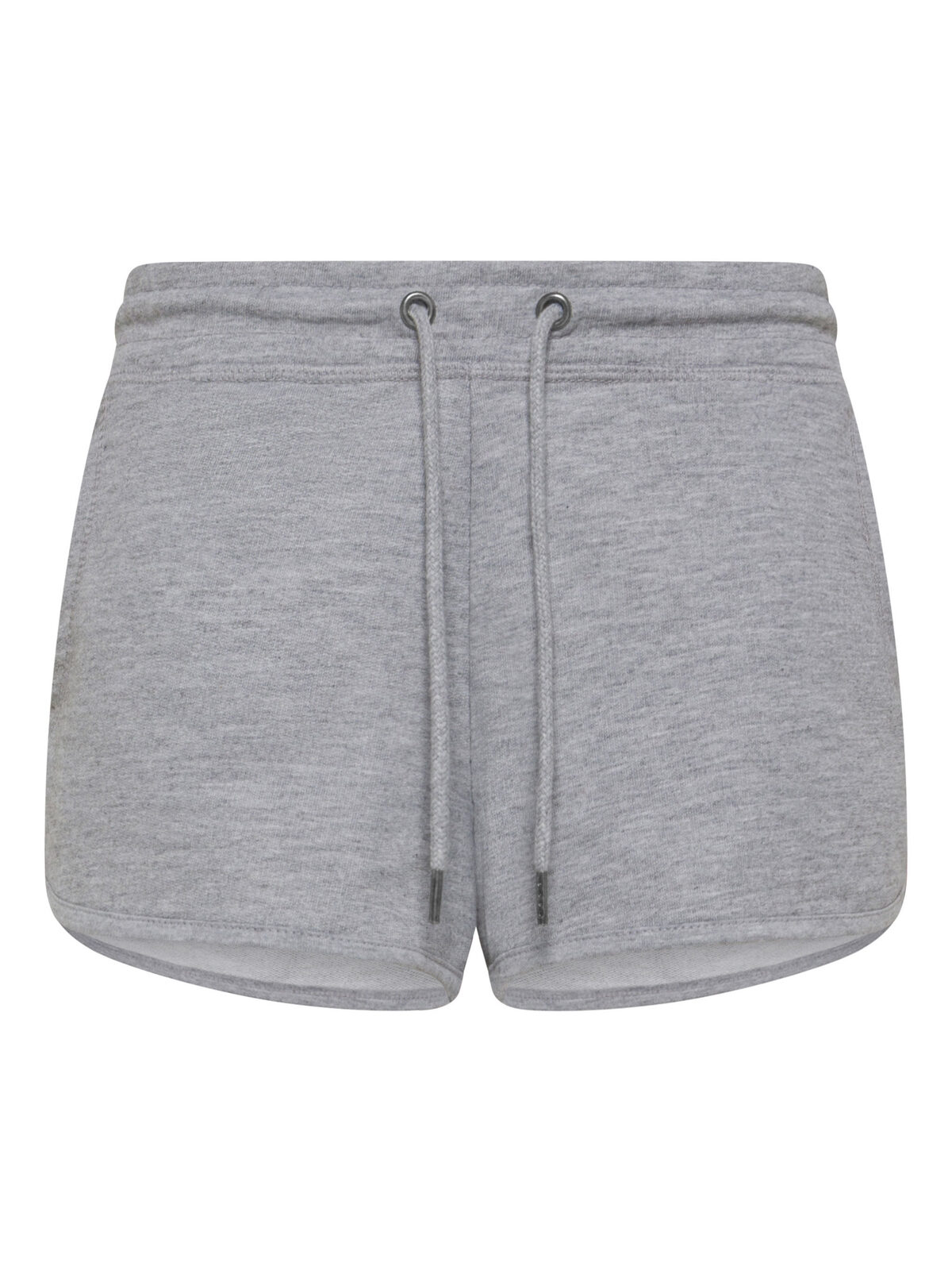 Pantalon de jogging court en tissu éponge pour femme - GY - Bruyère grise