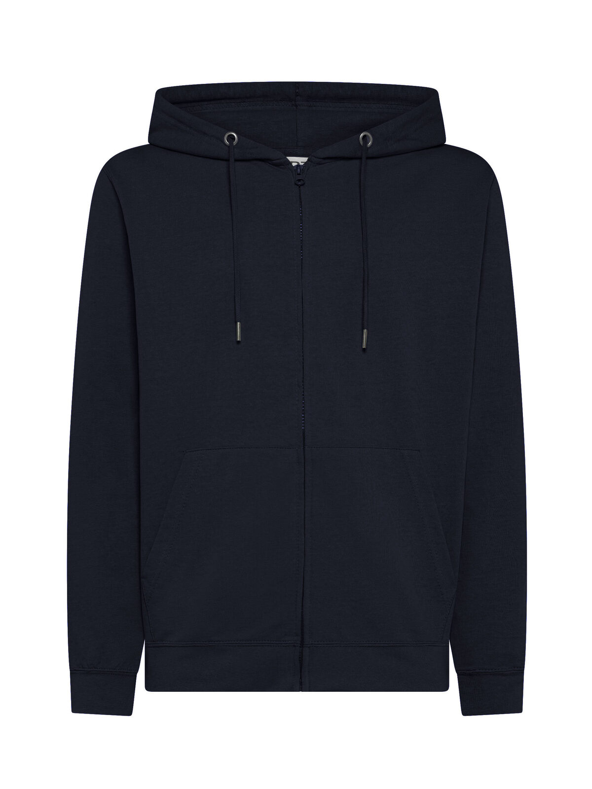 Sweat à capuche zippé en éponge - NY - Marine