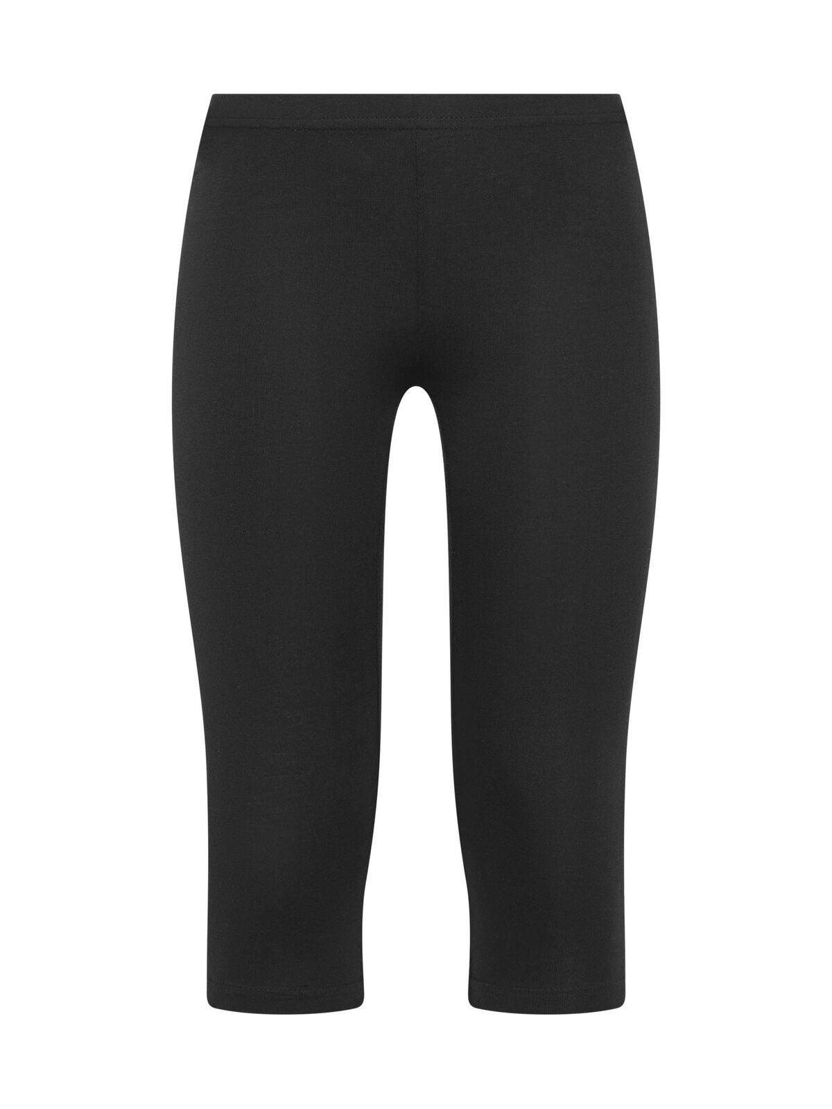 Leggings 3/4 pour filles - noir
