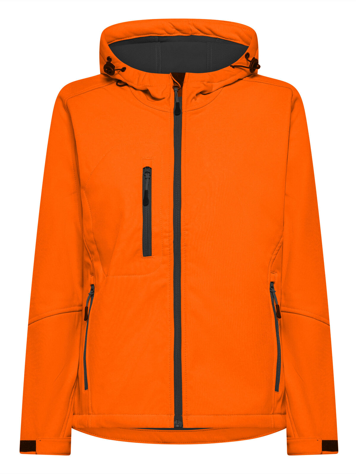 Veste softshell à capuche pour femme - OR - Orange