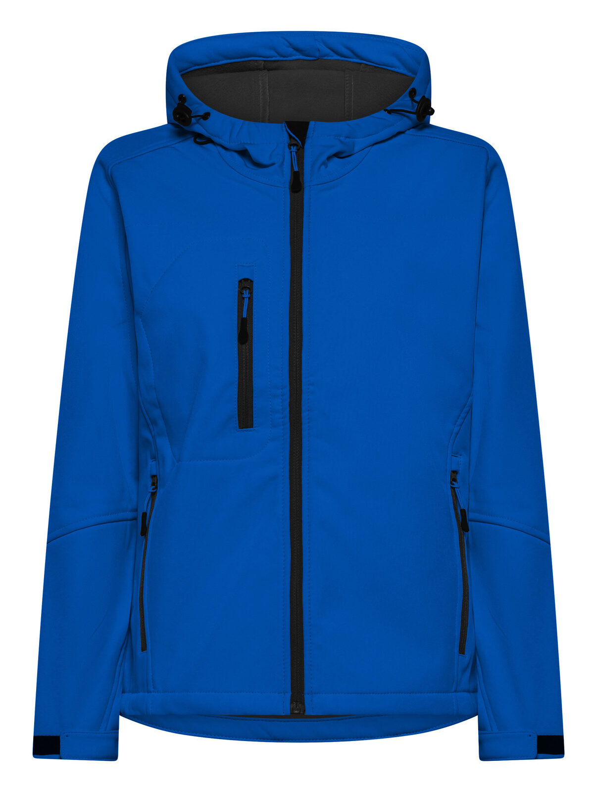 Veste softshell à capuche pour femme - RB - Bleu royal