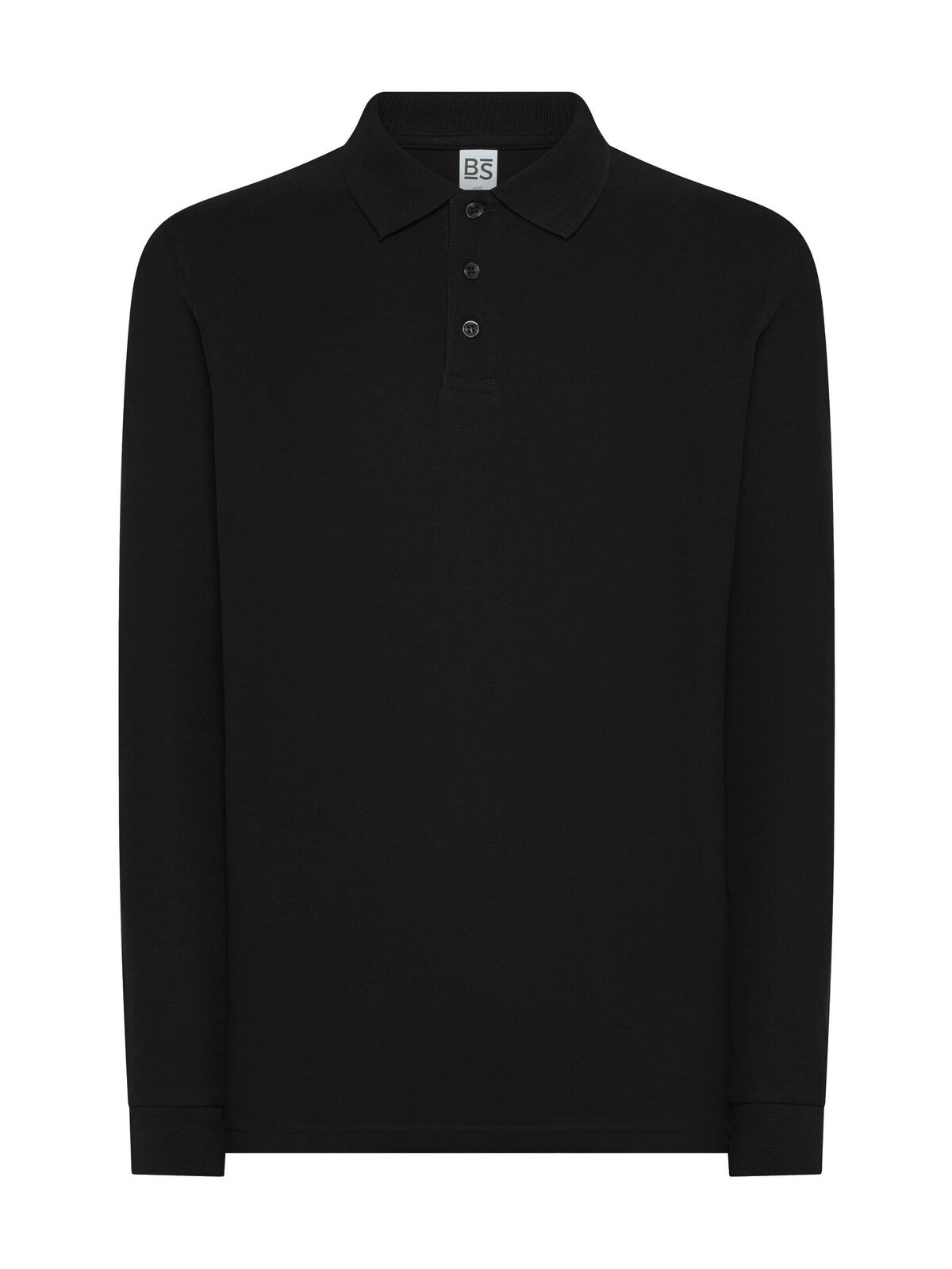 Polo Evolution manches longues - BK - Noir
