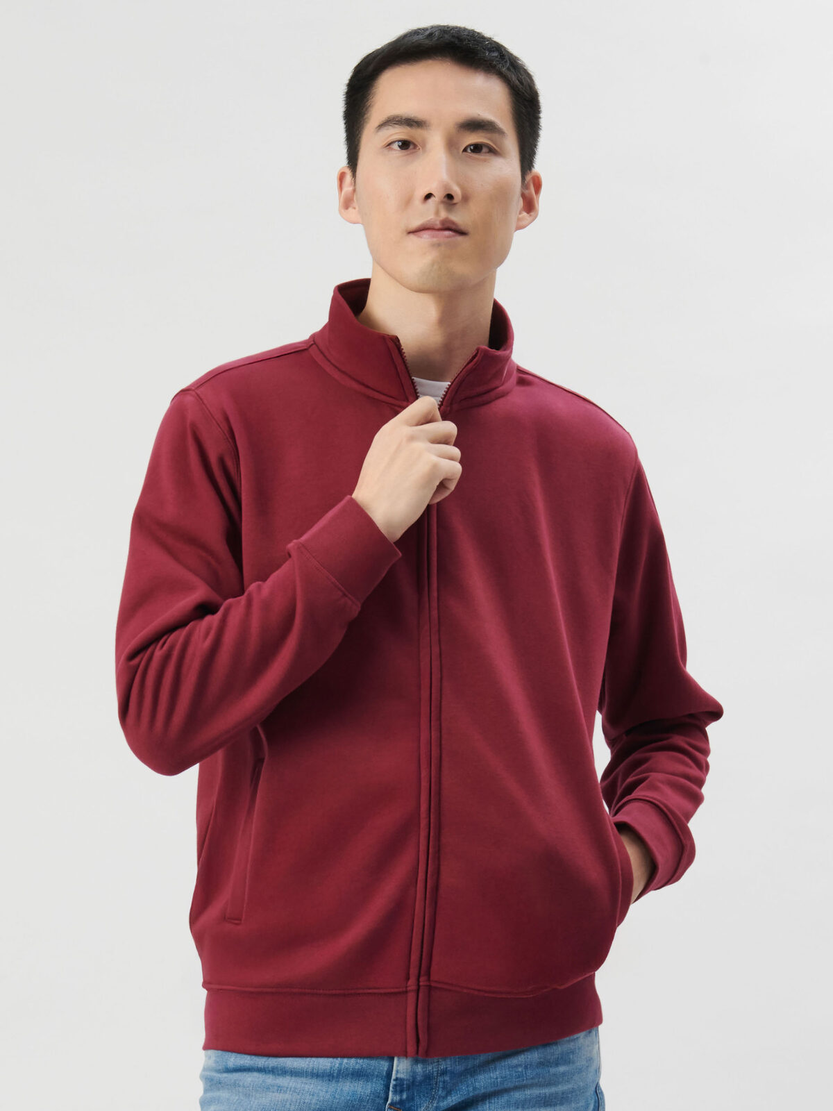 Veste à fermeture éclair intégrale