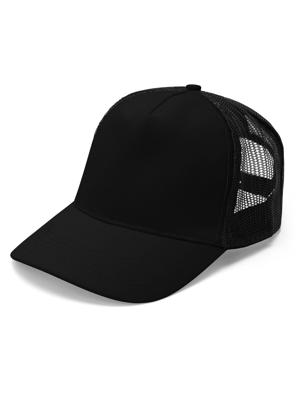 Bonnet en coton à mailles - BK - BK-NOIR