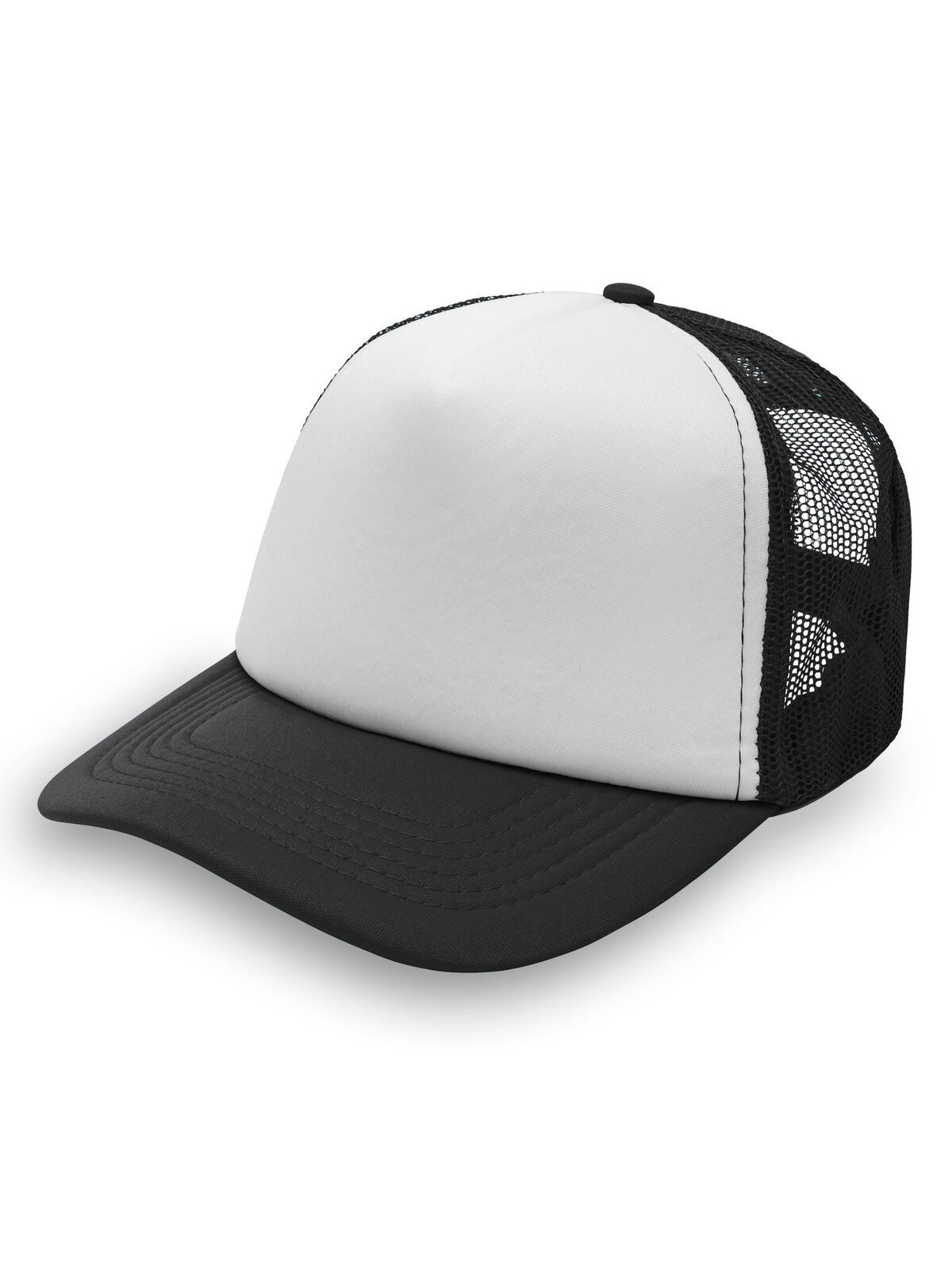 Bonnet en maille - BKWH - NOIR-BLANC
