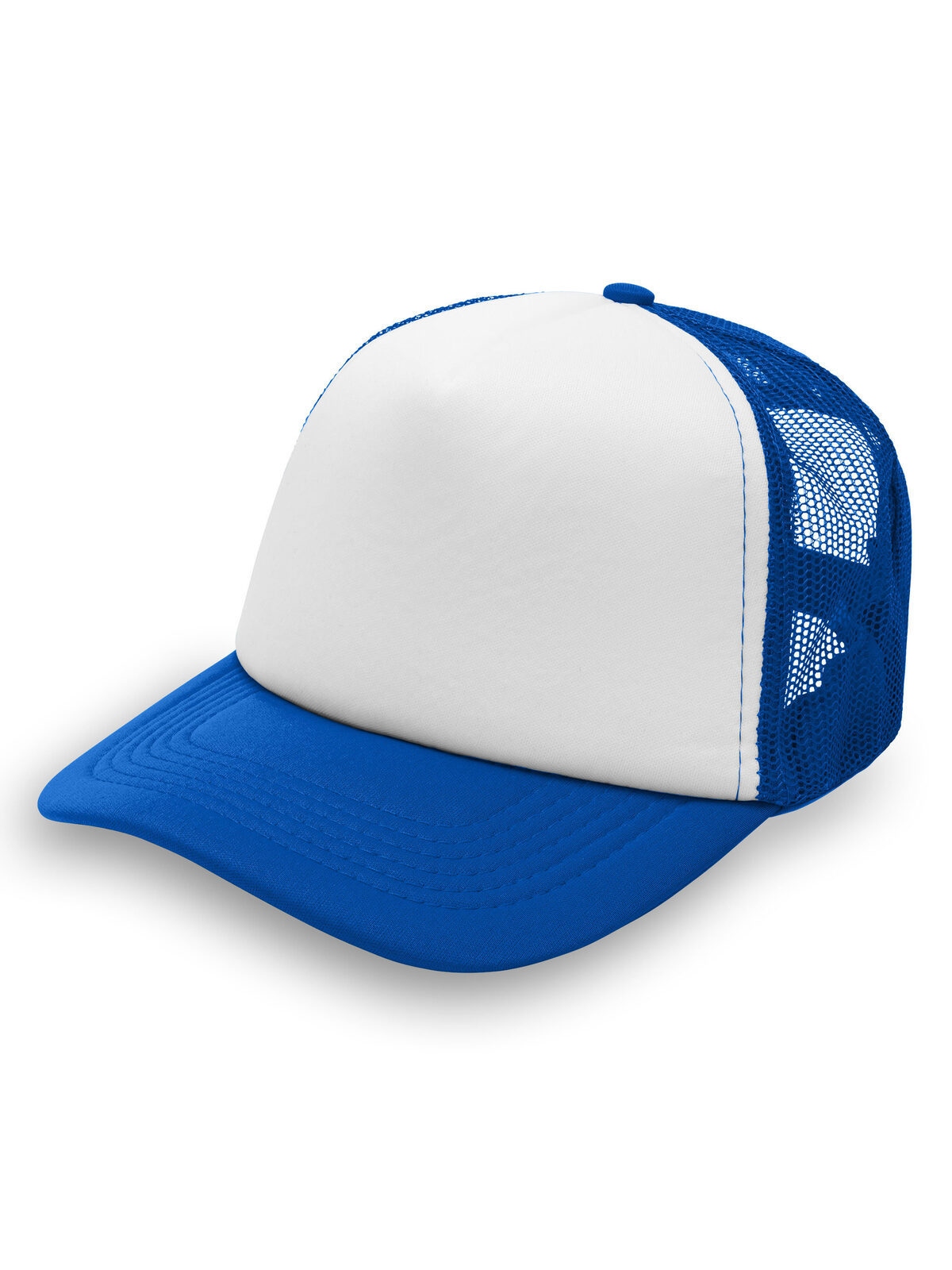Bonnet en maille - RBWH - BLEU ROYAL-BLANC