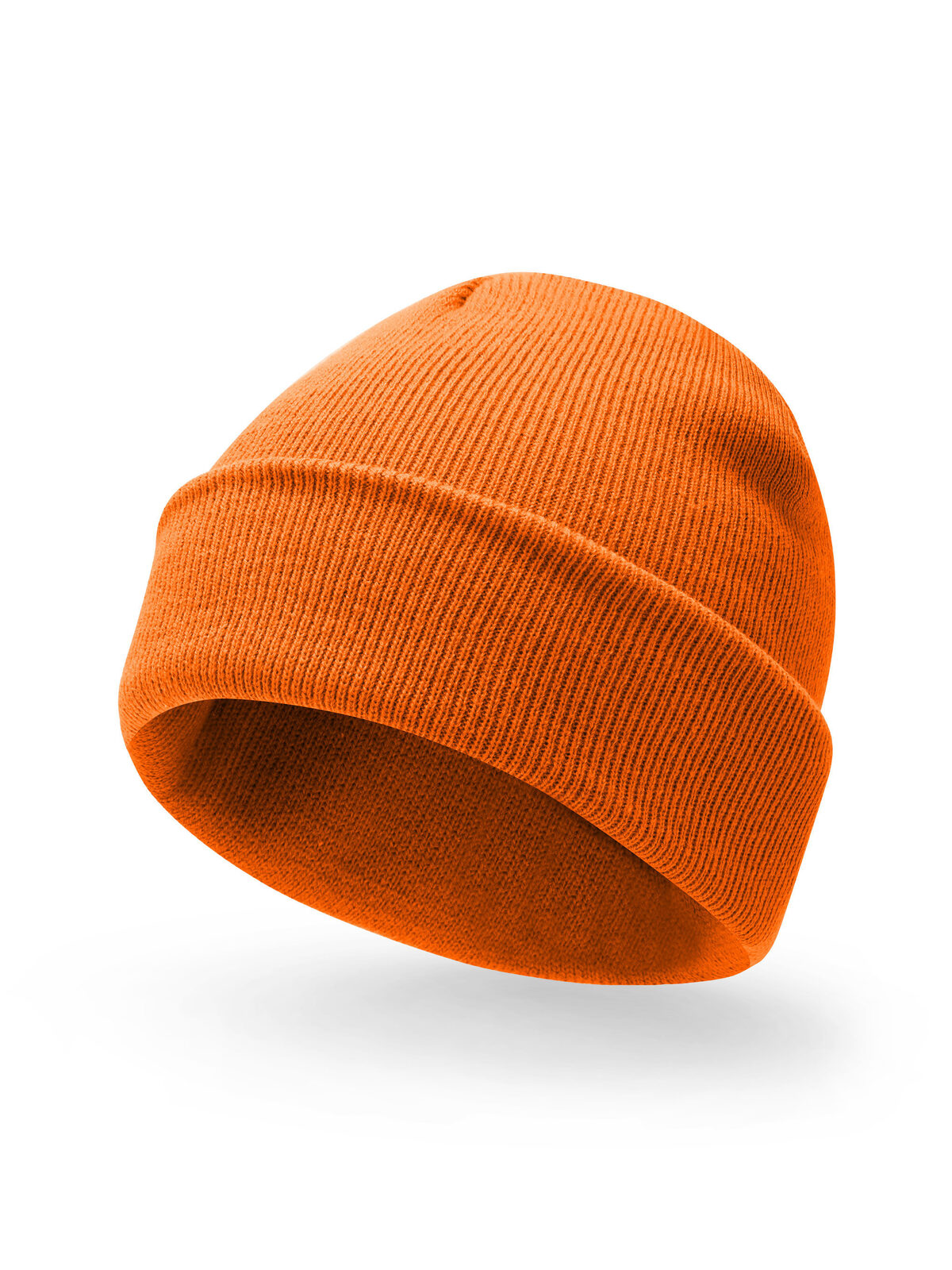 Bonnet tricoté promotionnel - OR - Orange