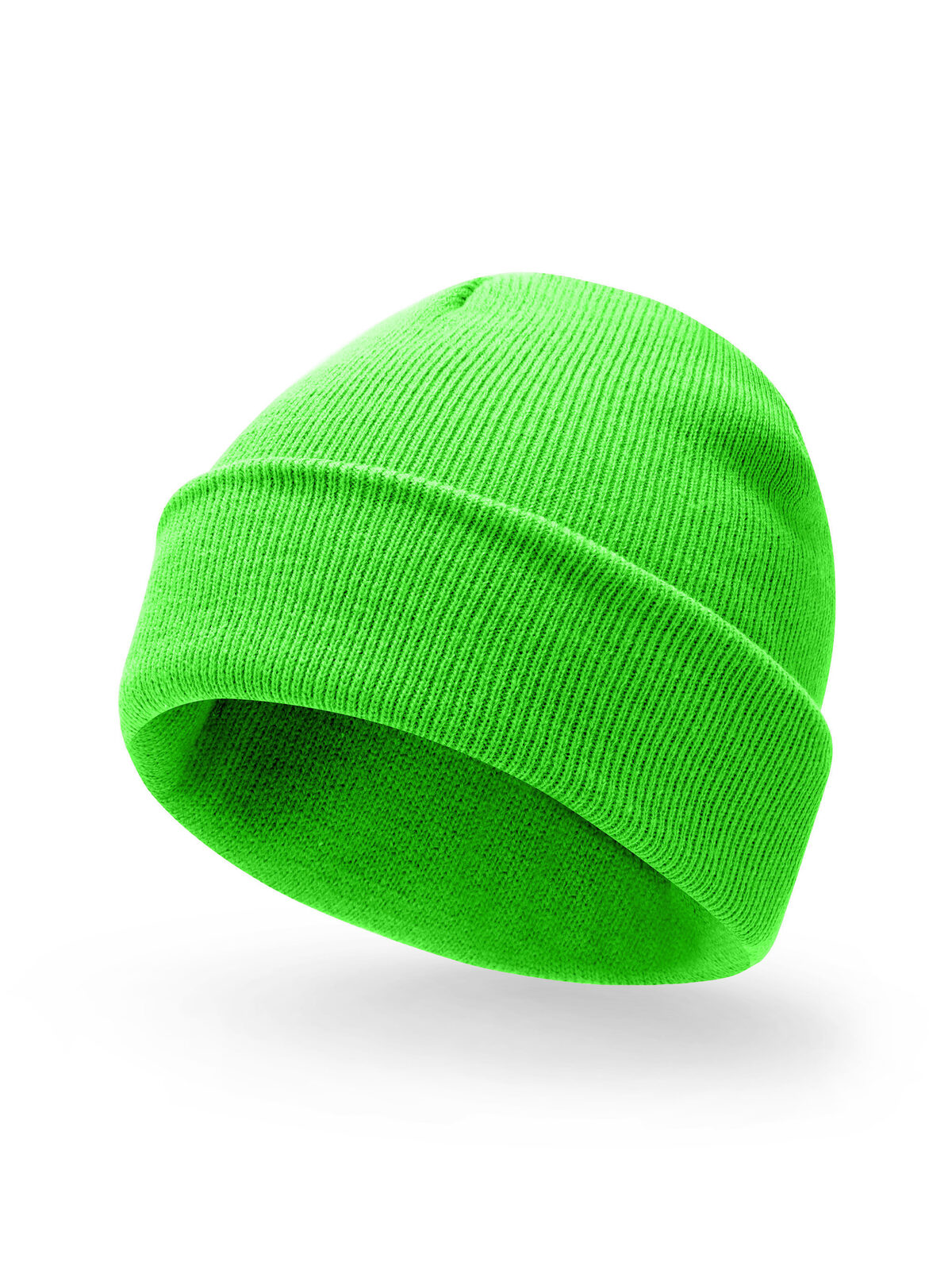 Bonnet tricoté promotionnel - GRFL - Green Fluo