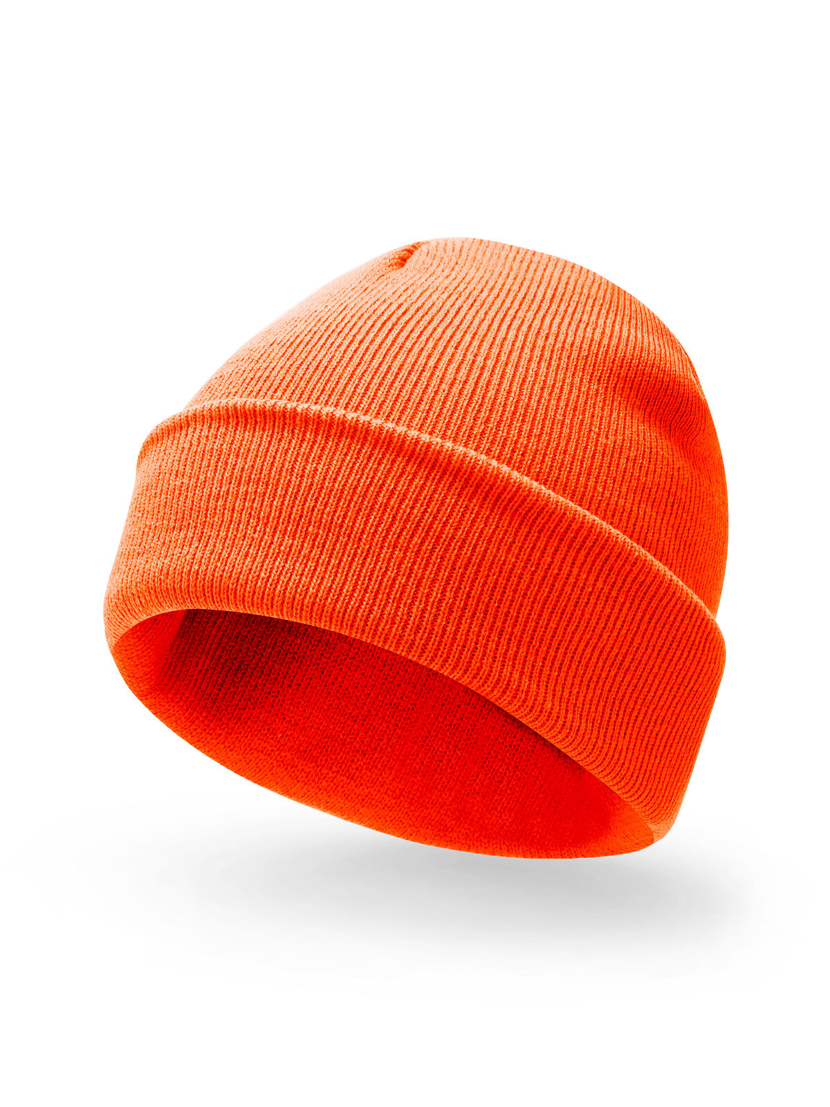 Bonnet tricoté promotionnel - ORFL - Orange Fluo