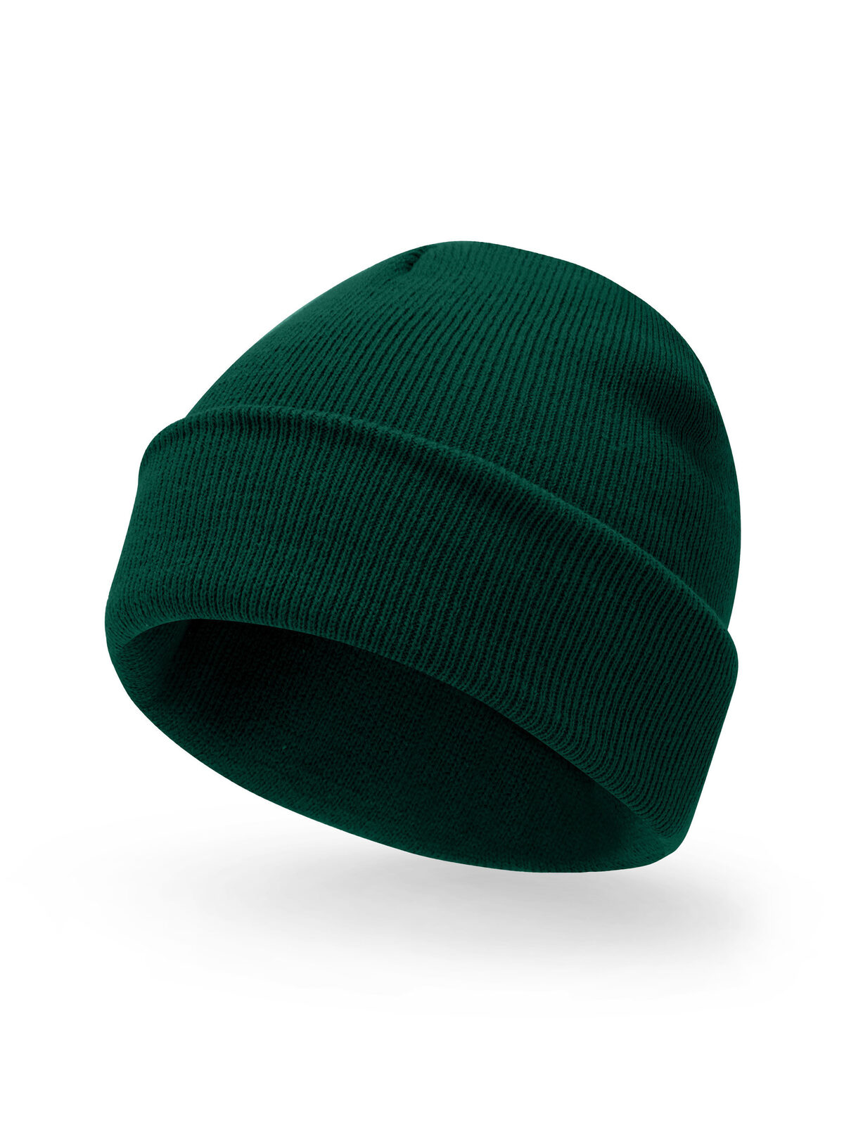 Bonnet tricoté promotionnel - BG - Vert bouteille