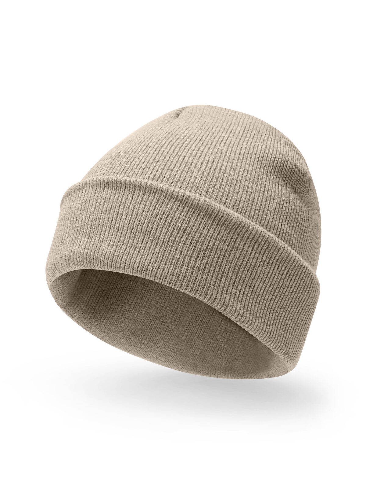 Bonnet tricoté promotionnel - BE - Beige