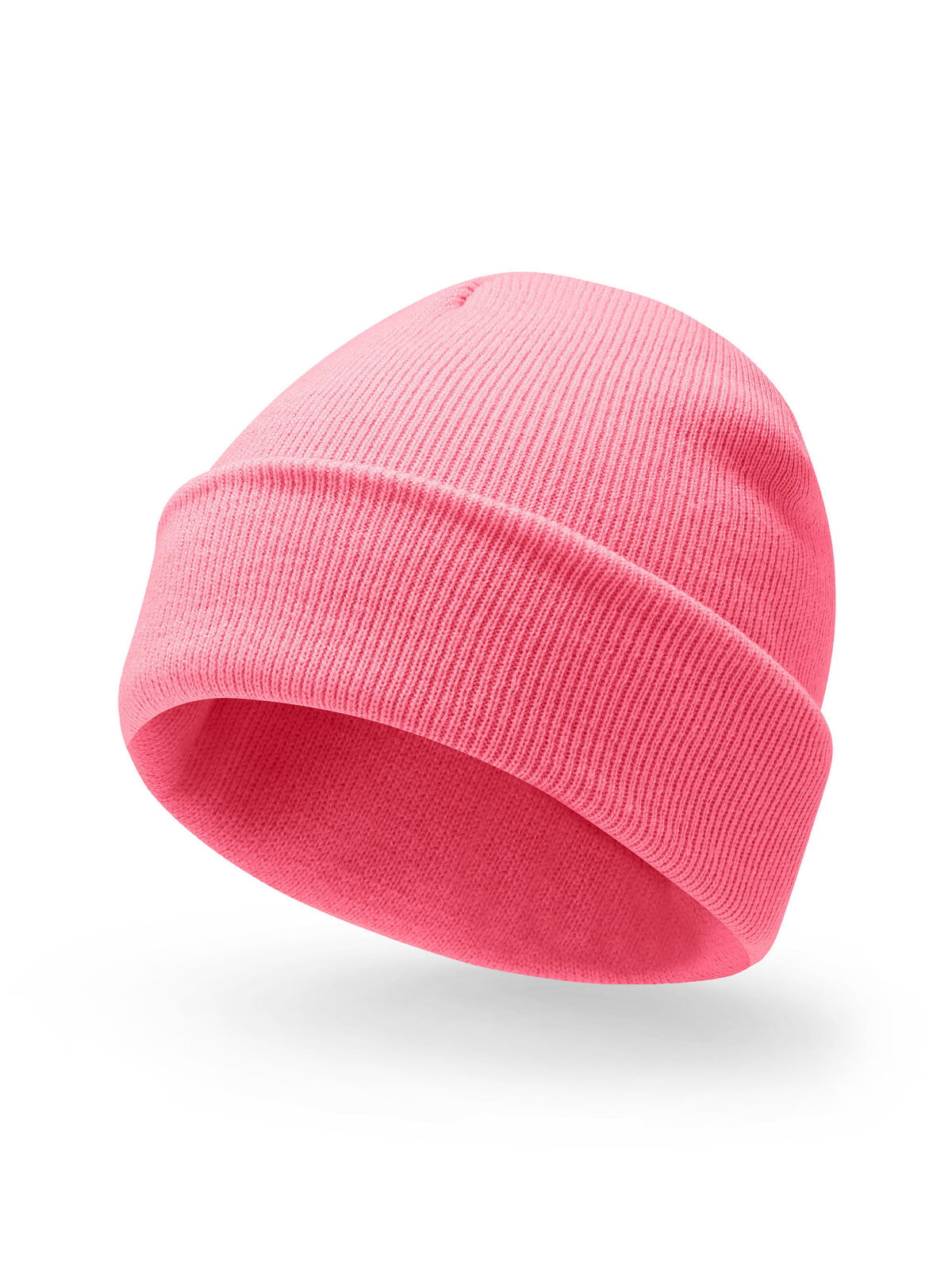 Bonnet tricoté promotionnel - PIFL - Rose fluo