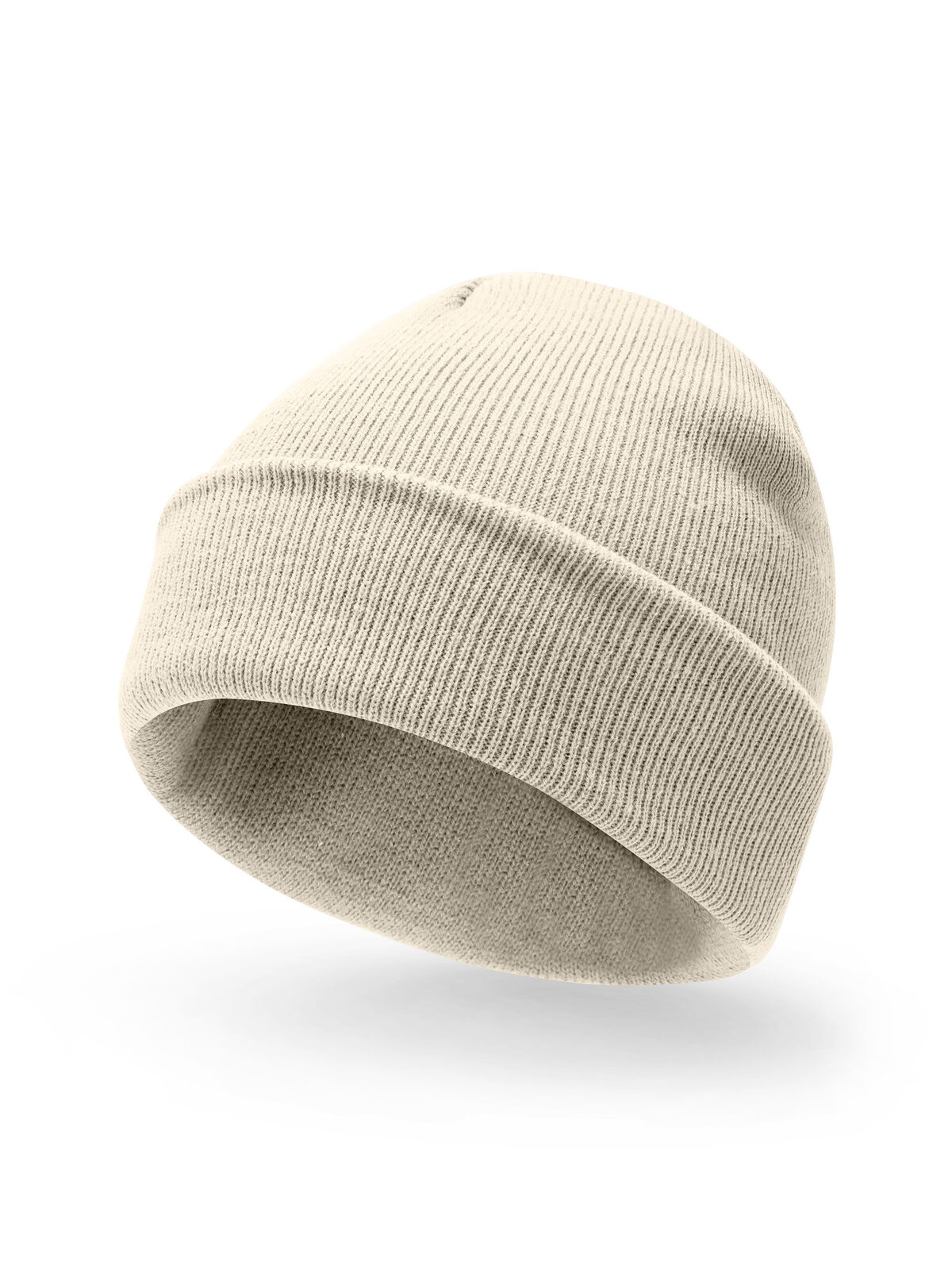 Bonnet tricoté promotionnel - OW - Blanc Cassé