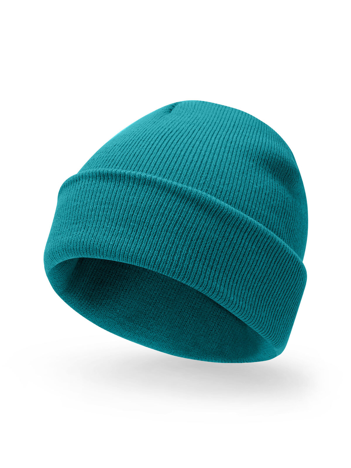 Bonnet tricoté promotionnel - OB - Bleu océan