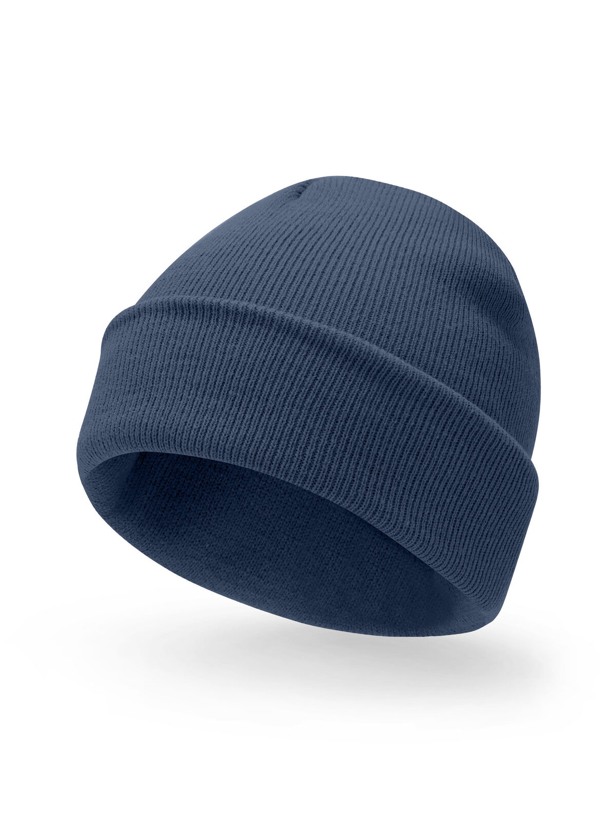 Bonnet tricoté promotionnel - DE - Denim