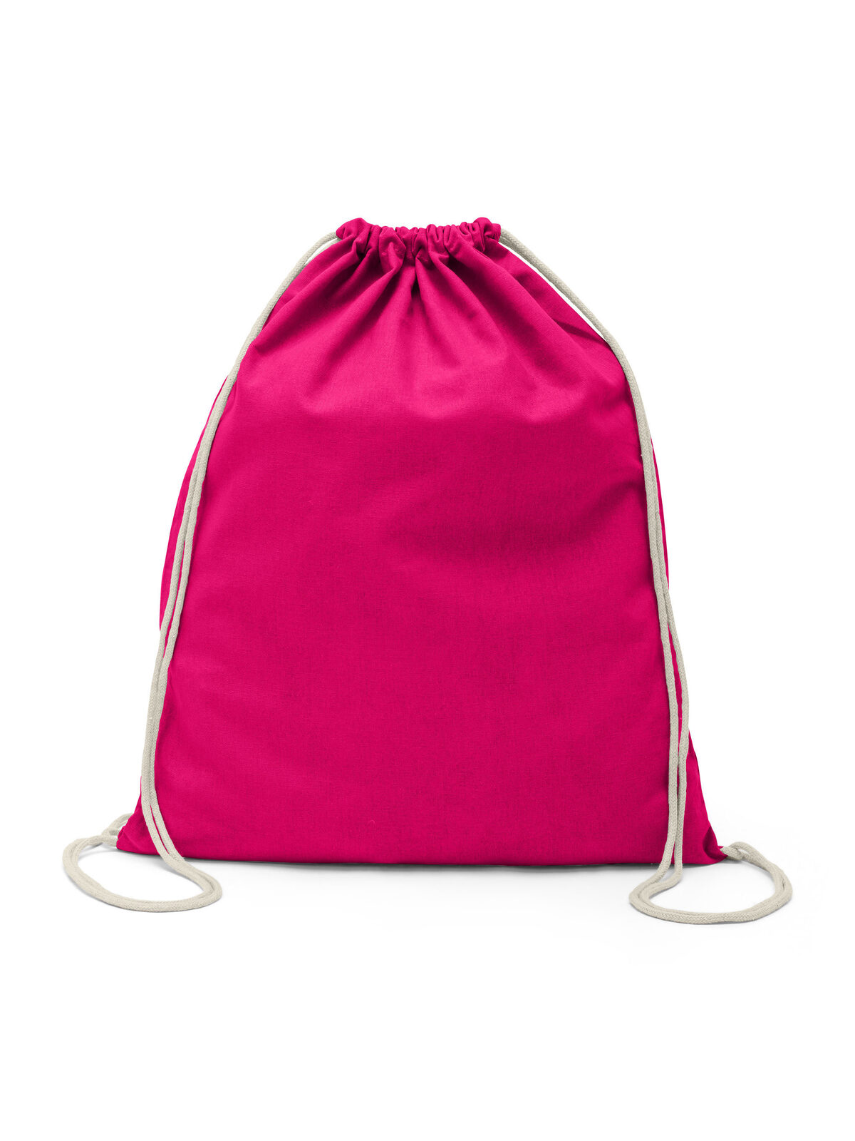 Sac de sport en coton - FU - FUCHSIA