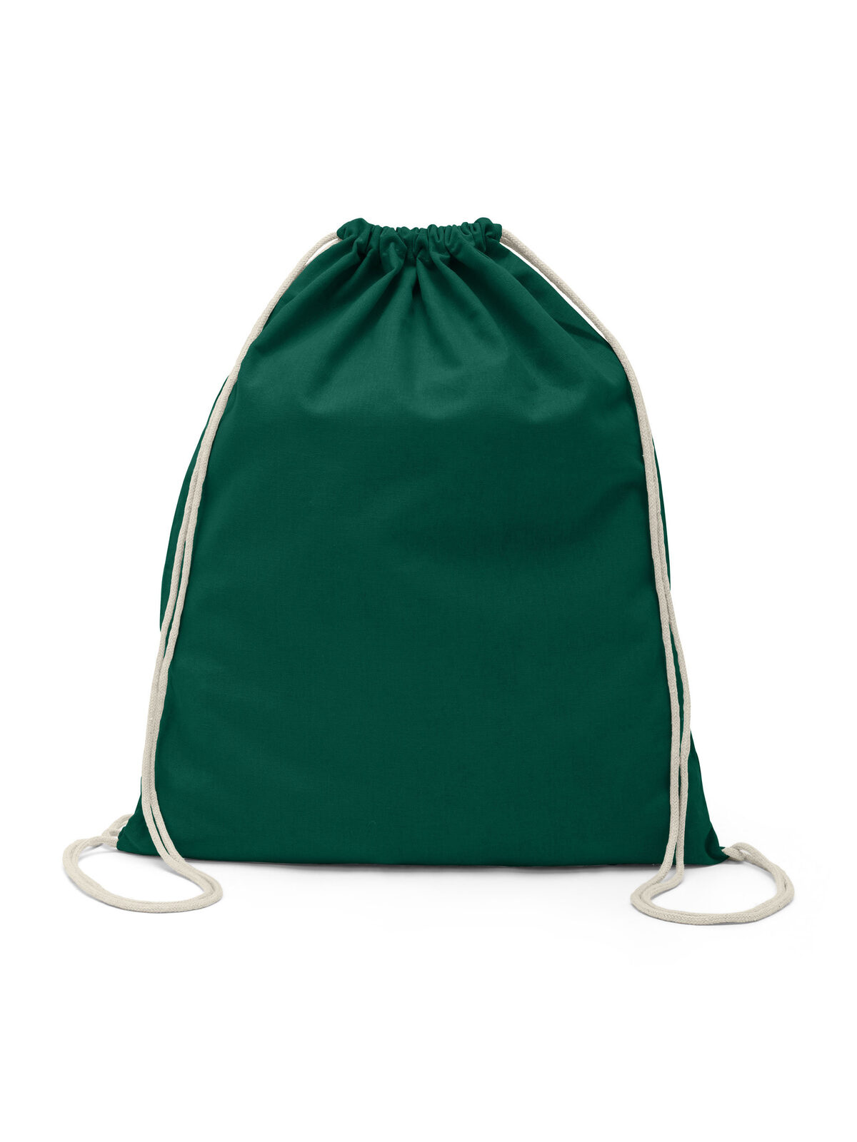 Sac de sport en coton - BG - Vert bouteille