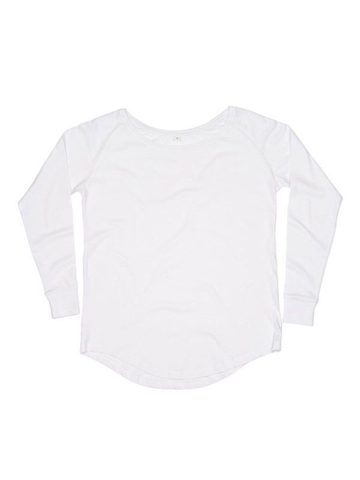 T-shirt à manches longues ample pour femme - 