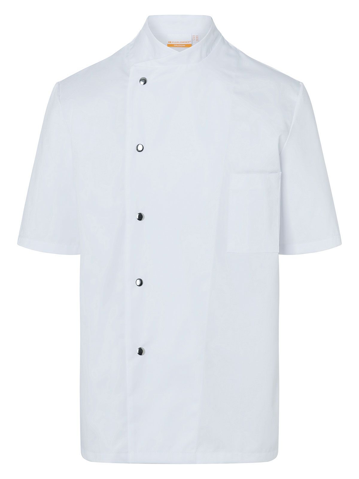 Veste de chef Gustav à manches courtes - 000 - BLANC