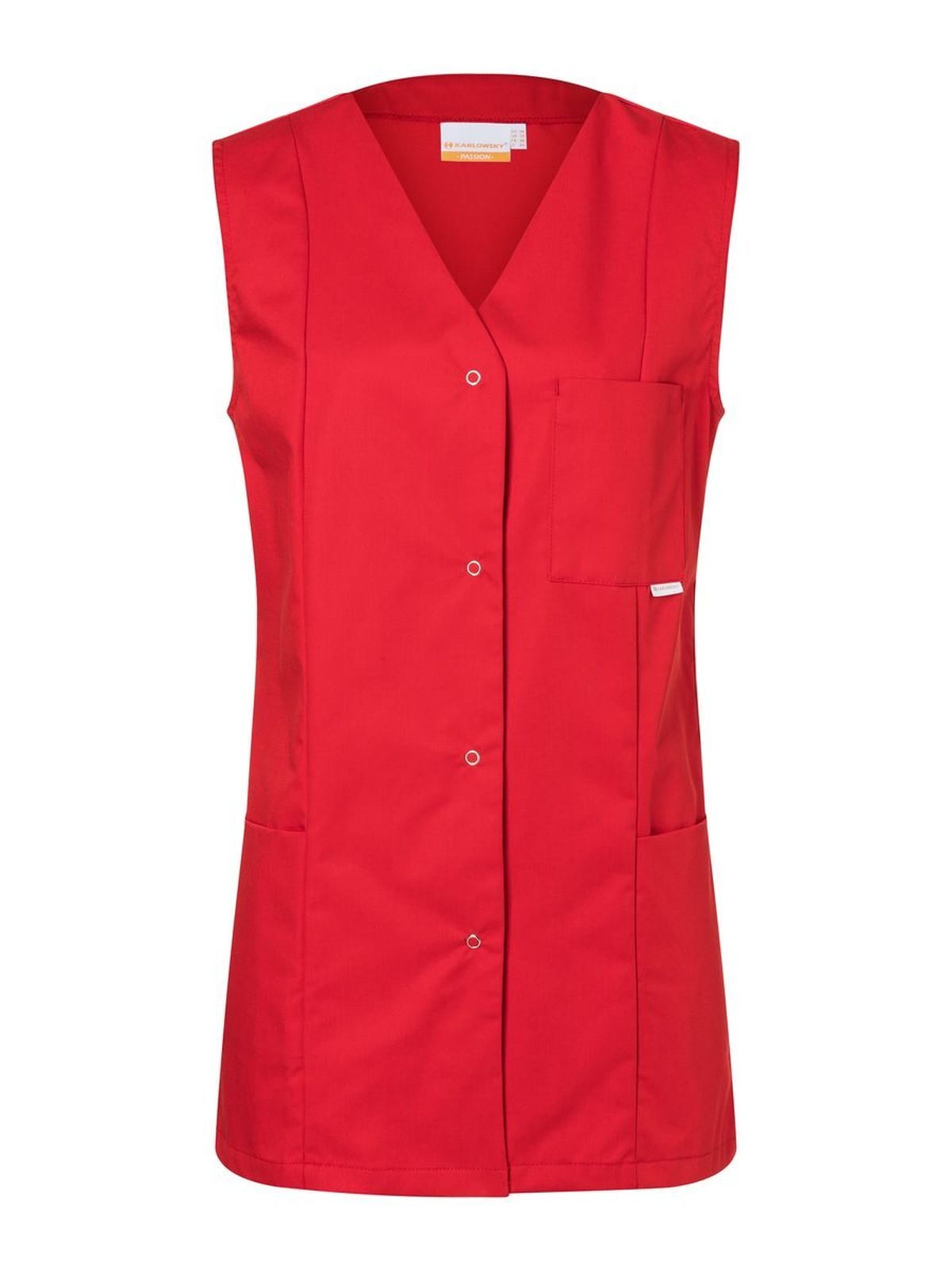 Chemise sans manches Sara pour femmes - 8 - Rouge