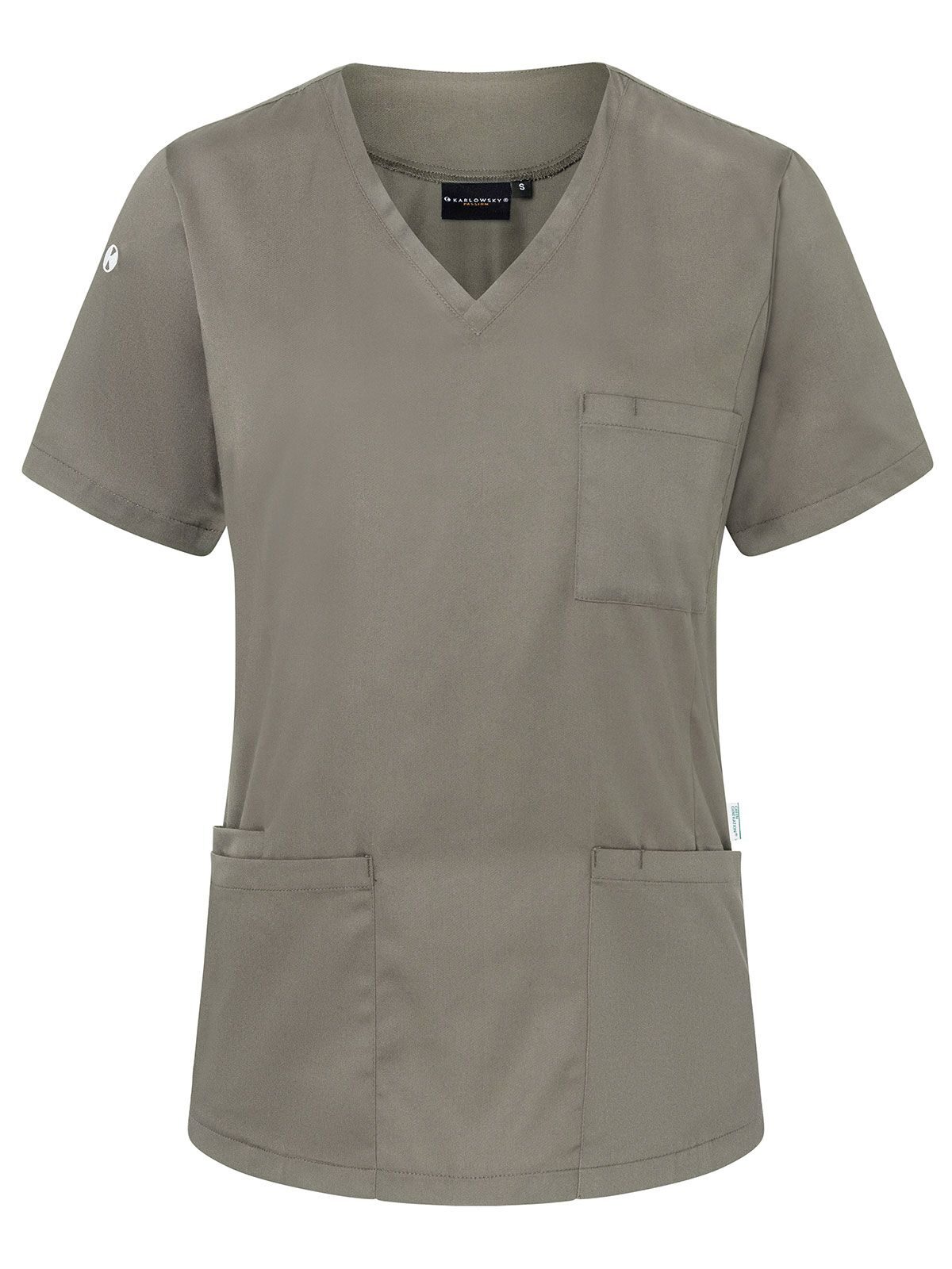 Tunique à enfiler à manches courtes pour femme - 67 - Sage