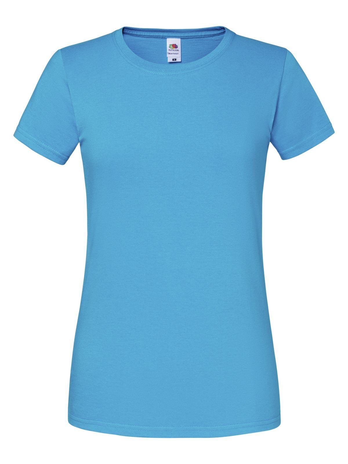T-shirt premium Ringspun - Bleu azur