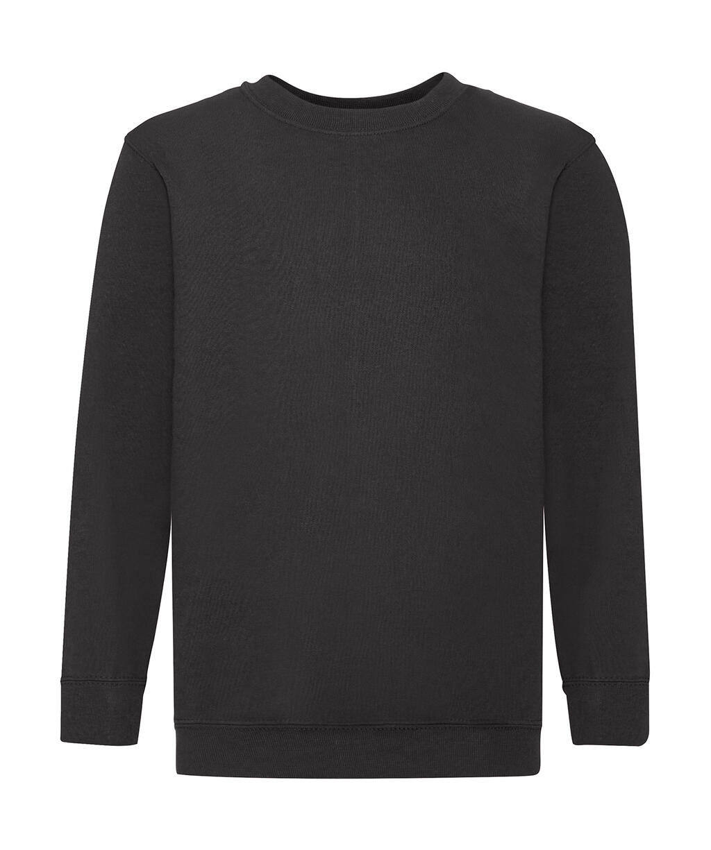 Sweat-shirt à manches longues pour enfants - 36 - Noir