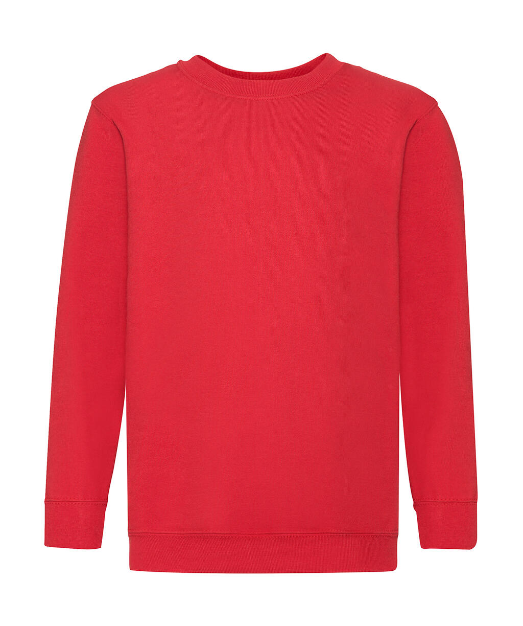 Sweat-shirt à manches longues pour enfants - 40 - Rouge