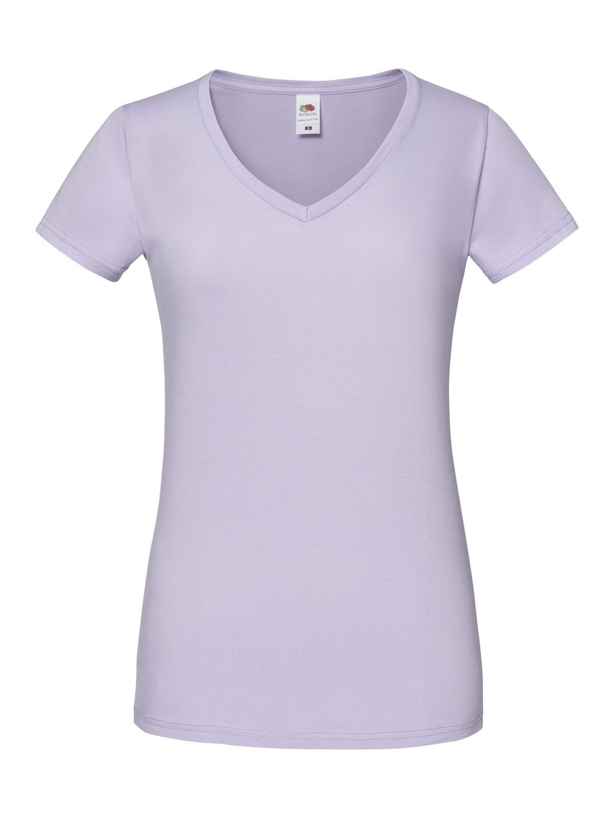 T-shirt iconique à col en V pour femme 150 - SL - Lavande douce