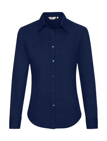 Chemise Oxford à manches longues pour femme - 