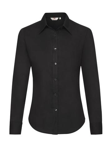 Chemise Oxford à manches longues pour femme - 