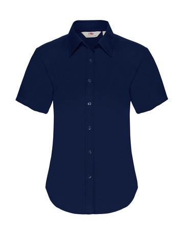 Chemise Oxford pour femme à manches courtes - 