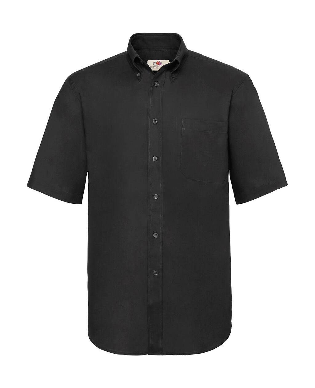 Chemise Oxford à manches courtes pour homme - 36 - Noir