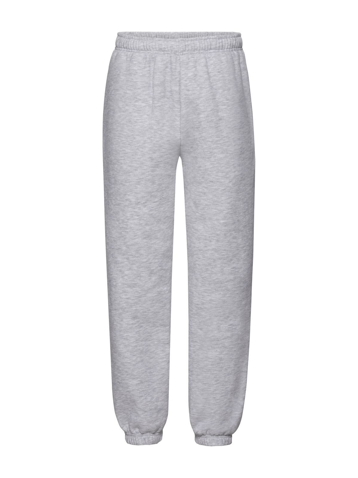 Pantalon de jogging premium pour enfants avec ourlet élastique - 94 - Gris chiné