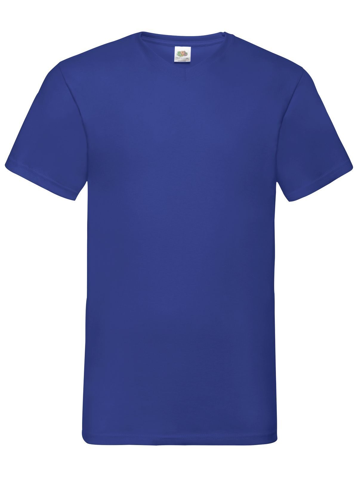 T-shirt à col en V Valueweight - 51 Bleu Royal