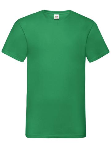 T-shirt à col en V Valueweight - 