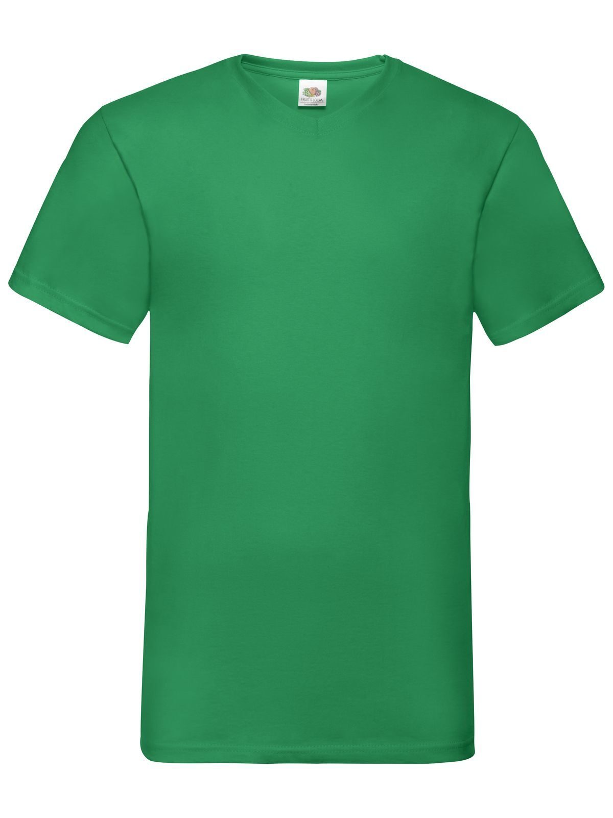 T-shirt à col en V Valueweight - 47 - Prairie verte