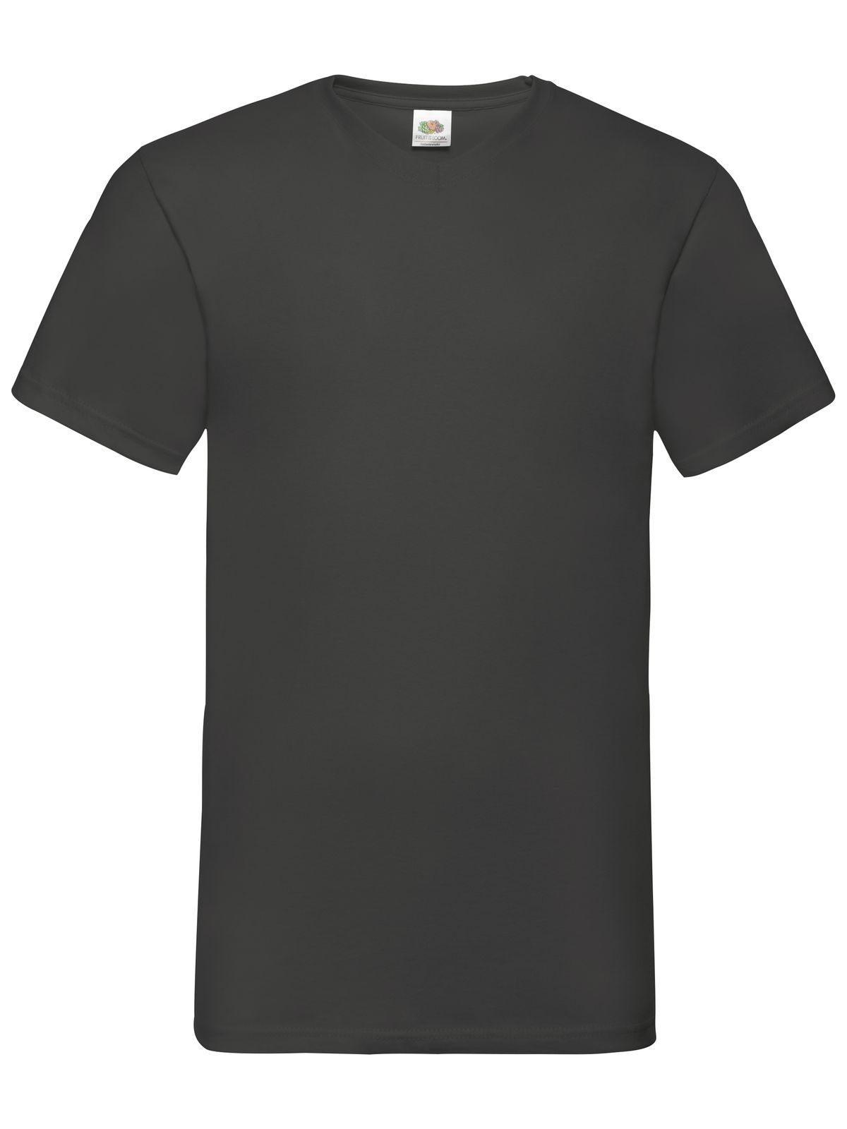 T-shirt à col en V Valueweight - GL - Graphite clair