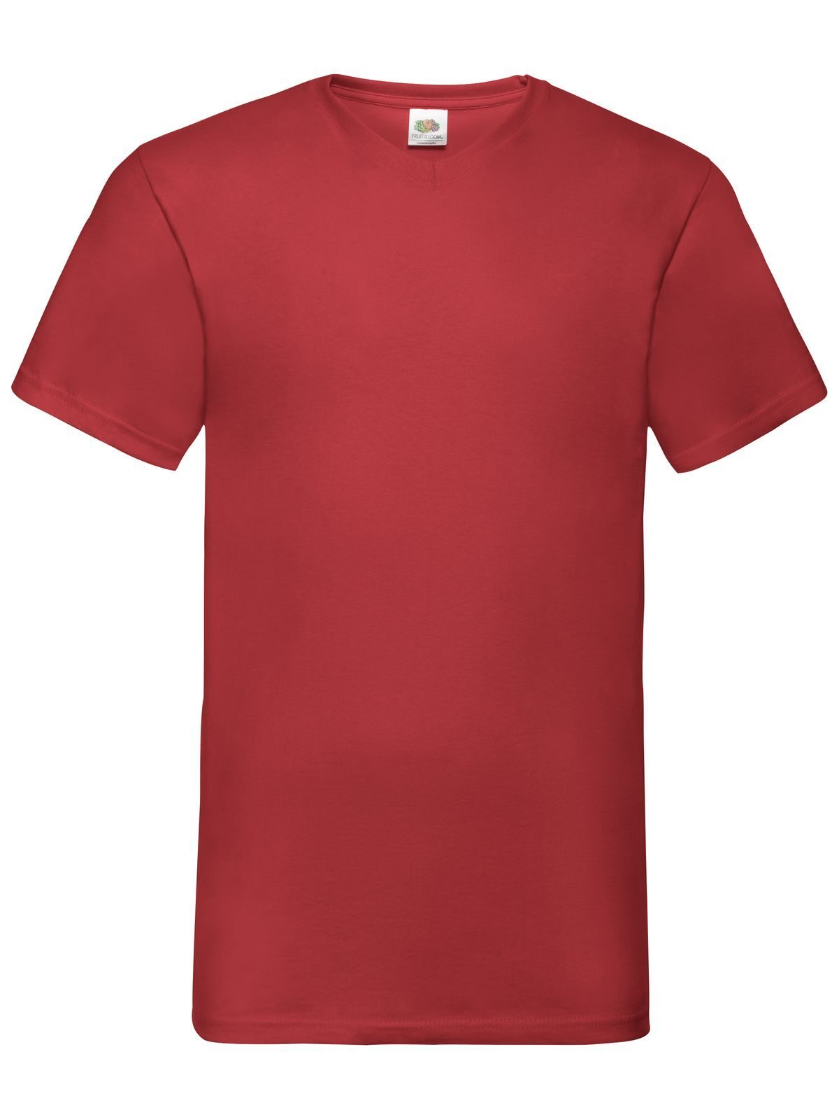 T-shirt à col en V Valueweight - 40 - Rouge
